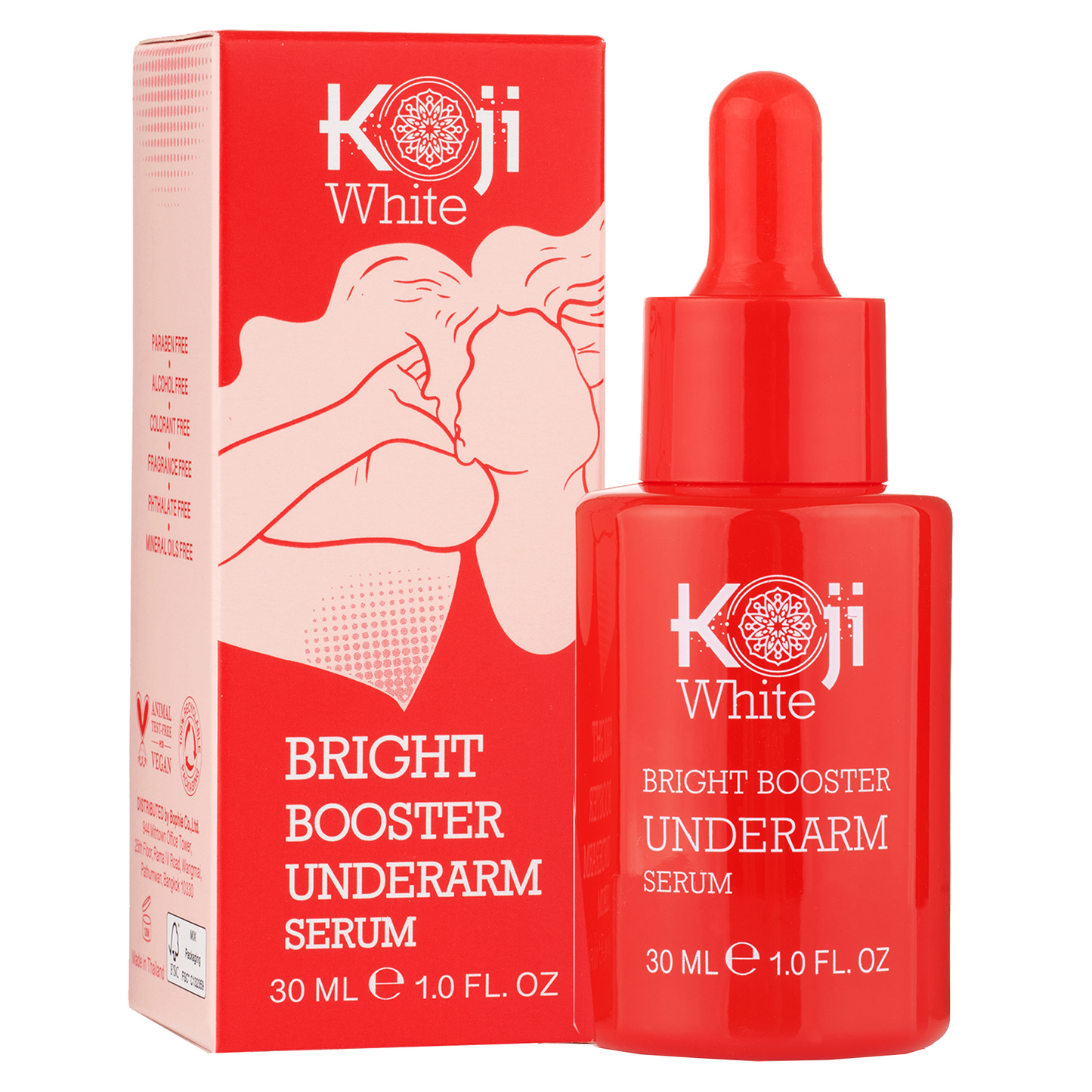 Koji White Bright Booster Underarm Serum (1 Bottle)