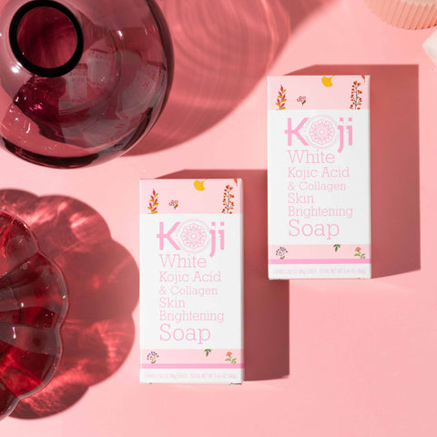 Kojic Acid & Collagen Skin Brightening Soap - kojiwhite