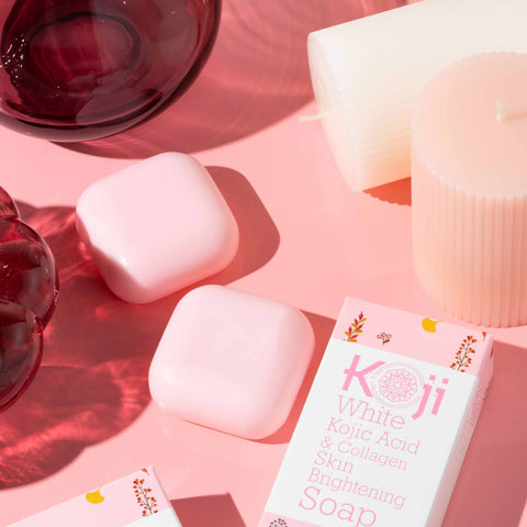 Kojic Acid & Collagen Skin Brightening Soap - kojiwhite