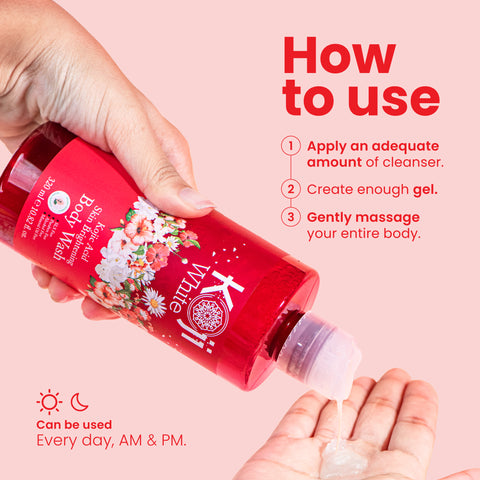 Kojic Acid Skin Brightening Body Wash (1 Bottle)