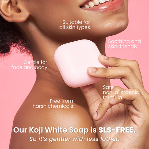 Kojic Acid & Collagen Skin Brightening Soap (2 Bars)