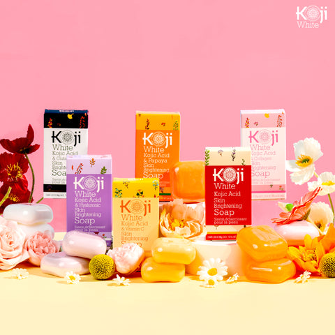 Kojic Acid & Collagen Skin Brightening Soap (2 Bars)