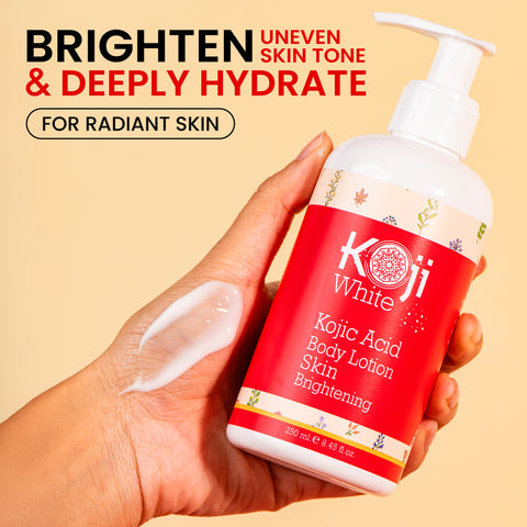 Kojic Acid Skin Brightening Body Lotion (1 Bottle)
