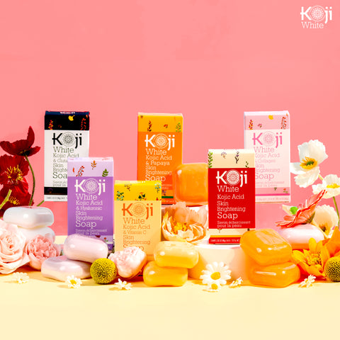 Pure 5% Kojic Acid Skin Brightening Soap (2 Bars)