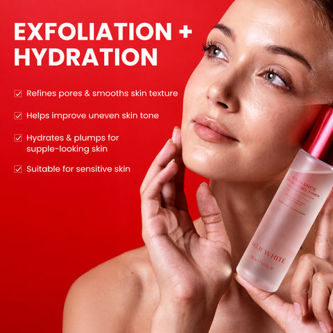 Exfoliating Toner for Face with 5% PHA BHA Toner, 2% Niacinamide 150ml (5.07 Fl Oz)