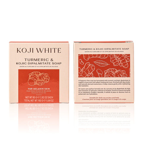 Turmeric & Kojic Acid Dipalmitate Soap 2.82 oz (2 Bars)