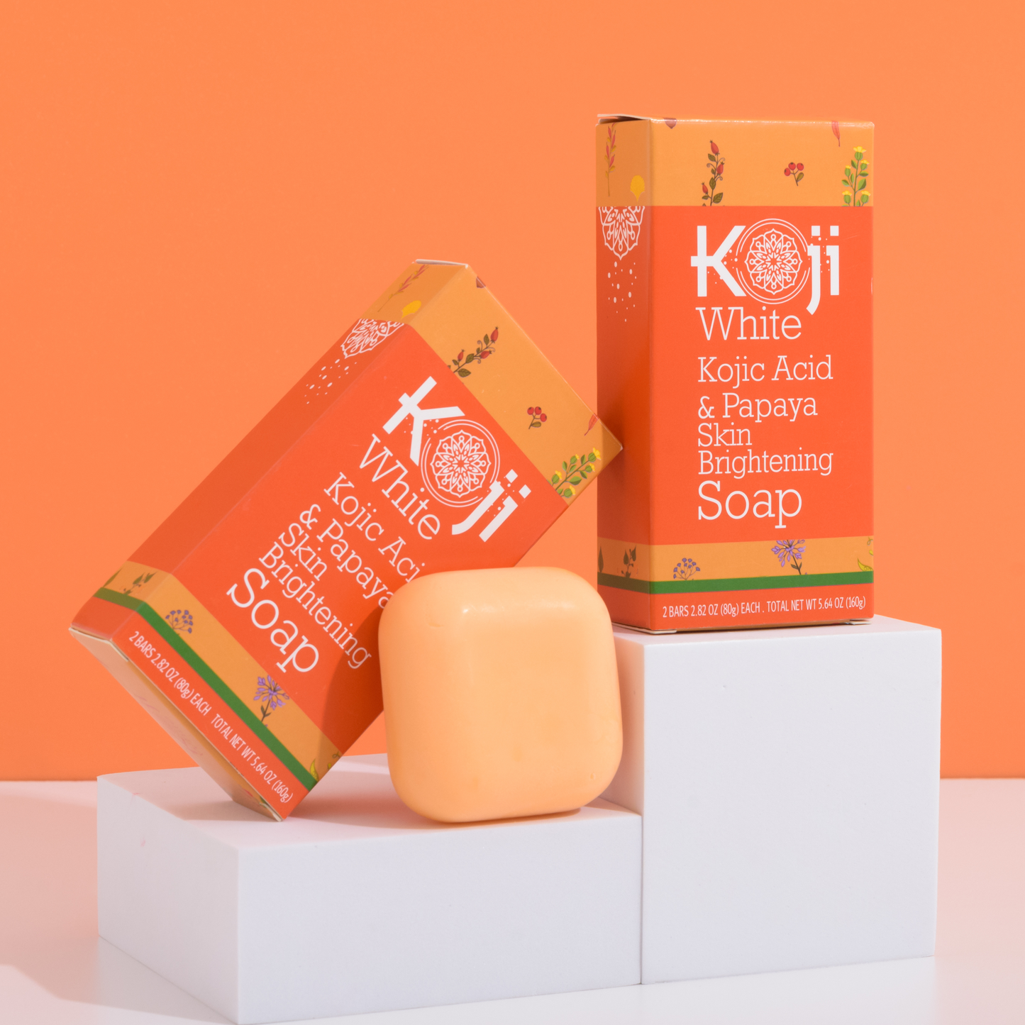 Kojic Acid & Papaya Skin Brightening Soap (2 Bars)