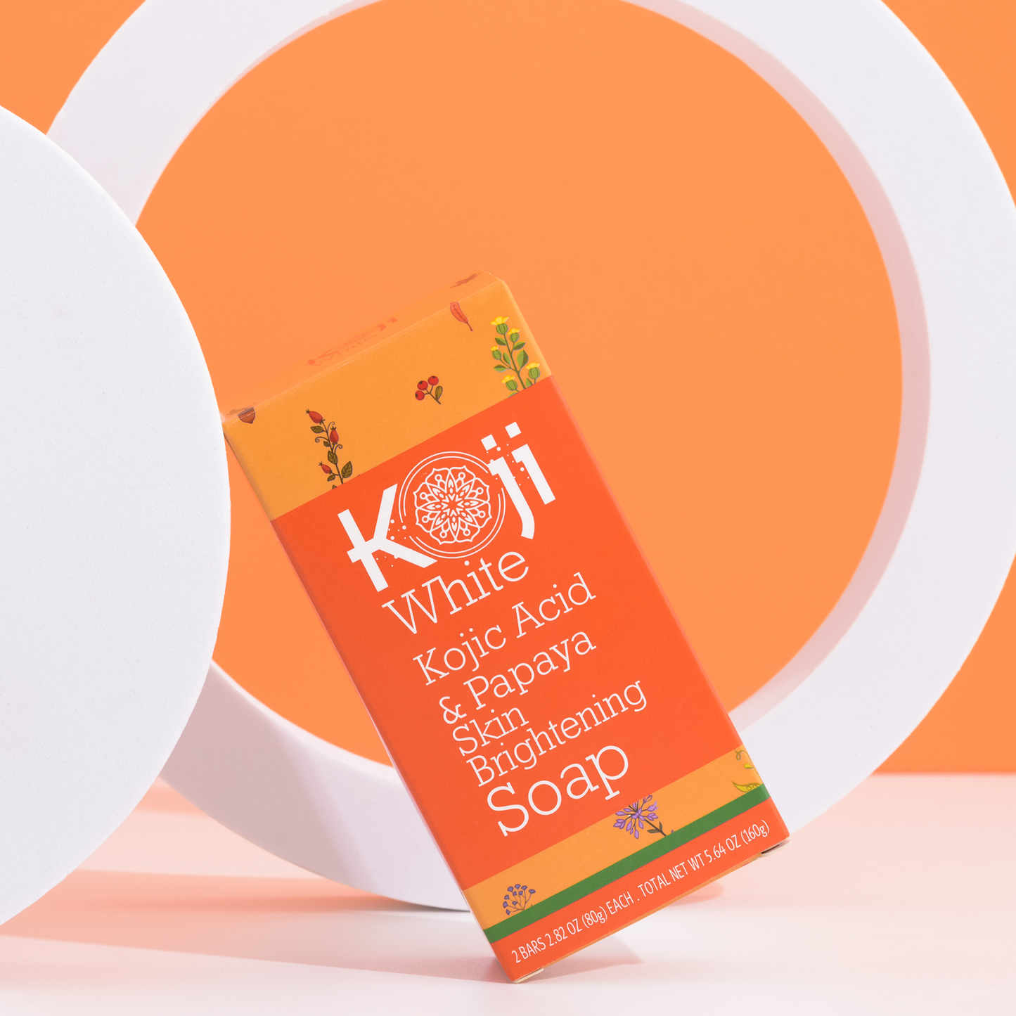 Kojic Acid & Papaya Skin Brightening Soap (2 Bars)