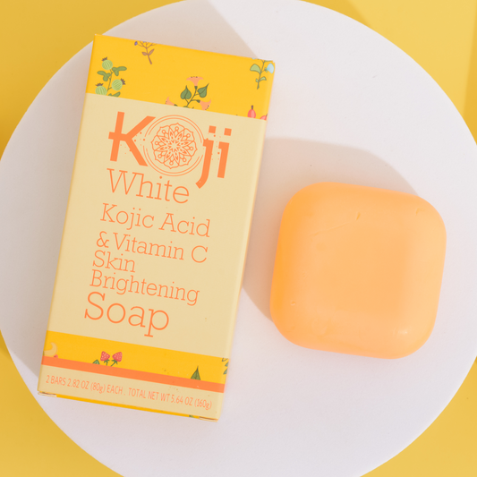 Kojic Acid & Vitamin C Skin Brightening Soap (2 Bars)