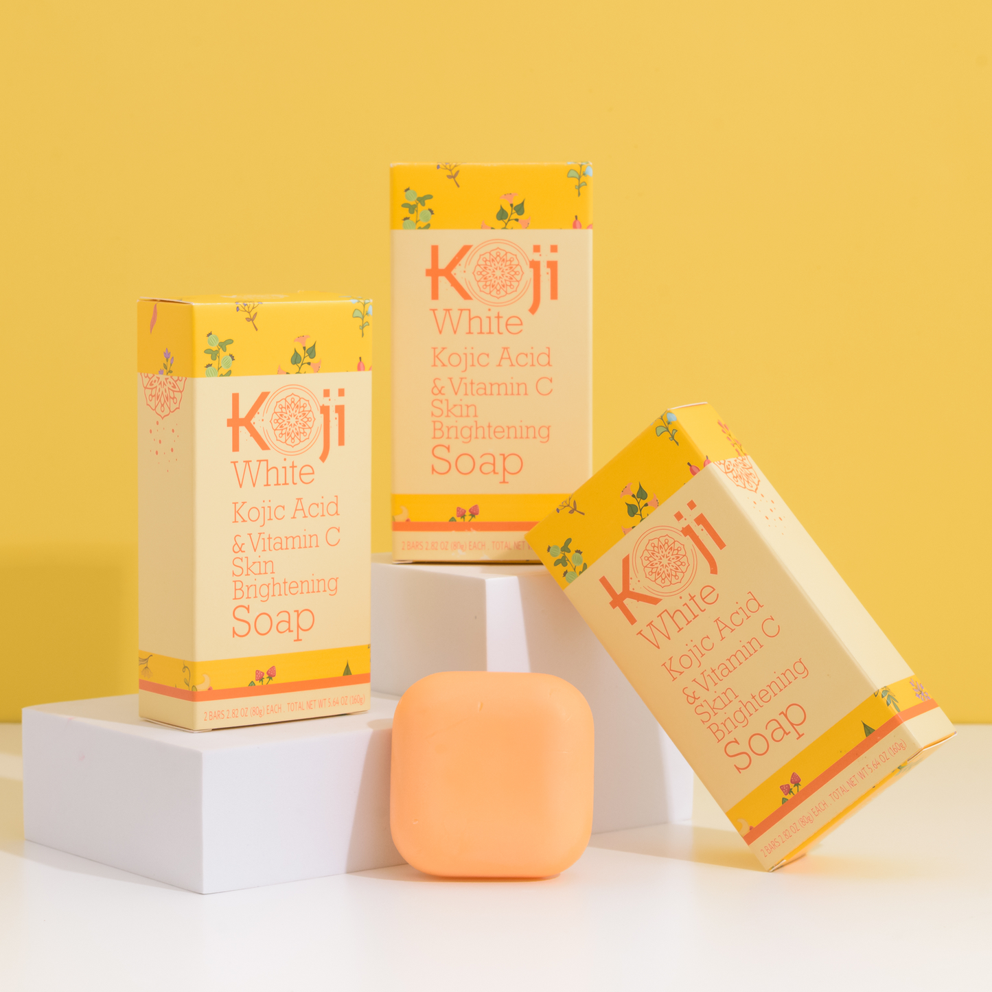 Kojic Acid & Vitamin C Skin Brightening Soap (2 Bars)