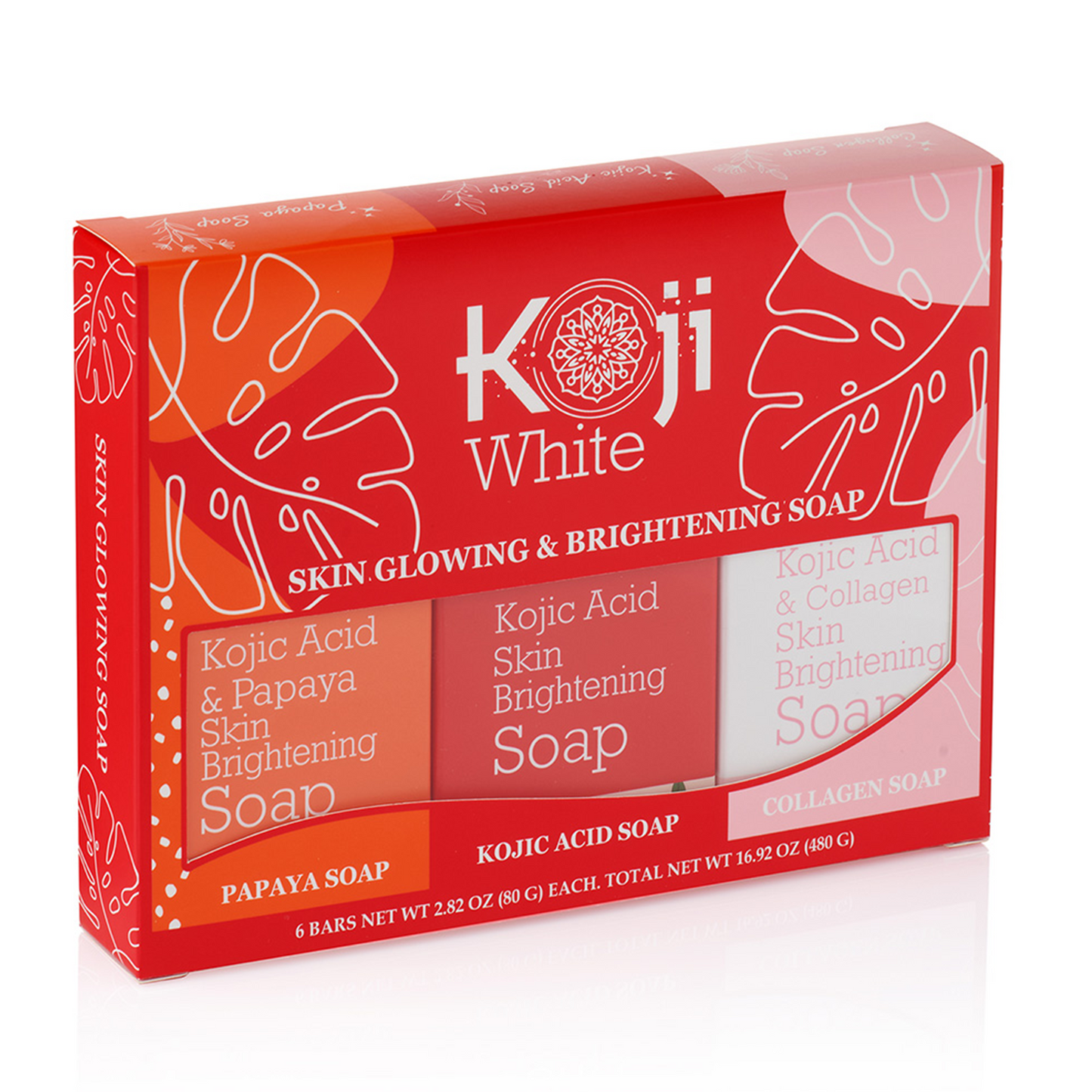 Koji White Gift Set for Women, Most Popular Scents Variety Pack (3 Formulas)