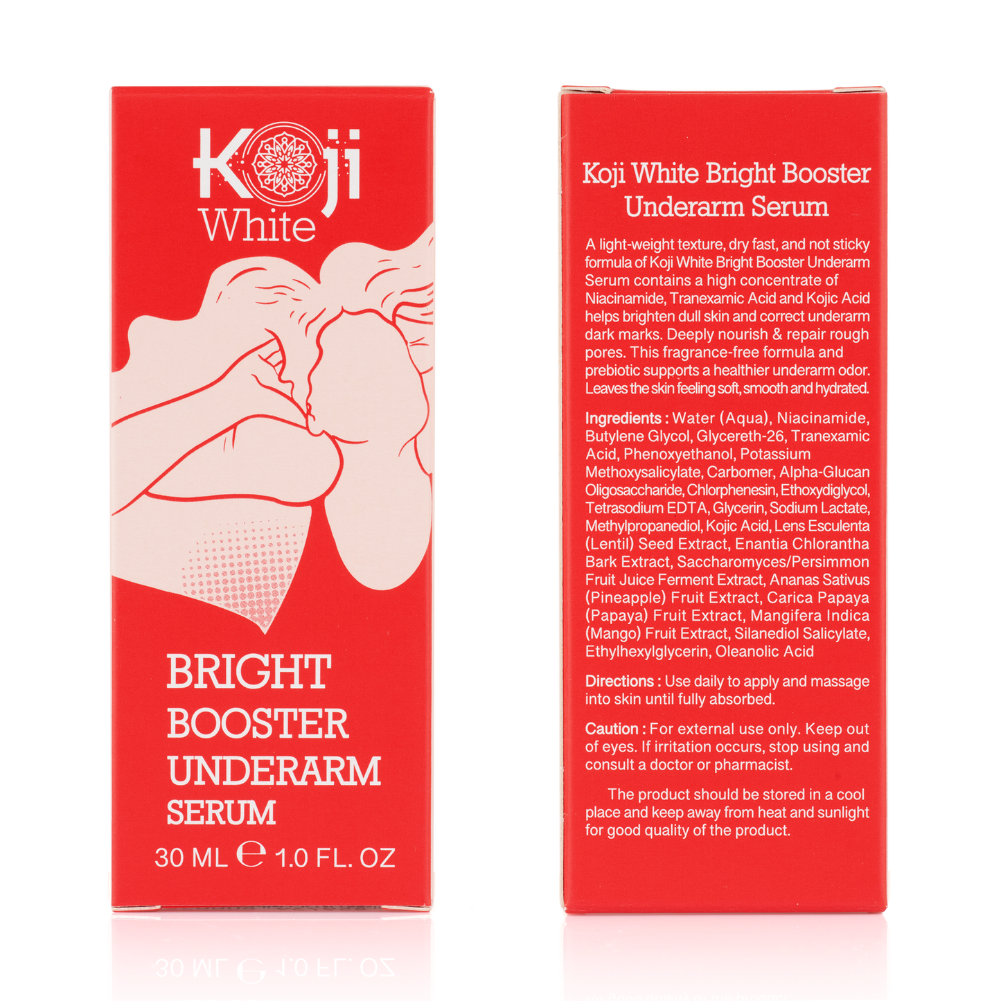 Koji White Bright Booster Underarm Serum (1 Bottle)