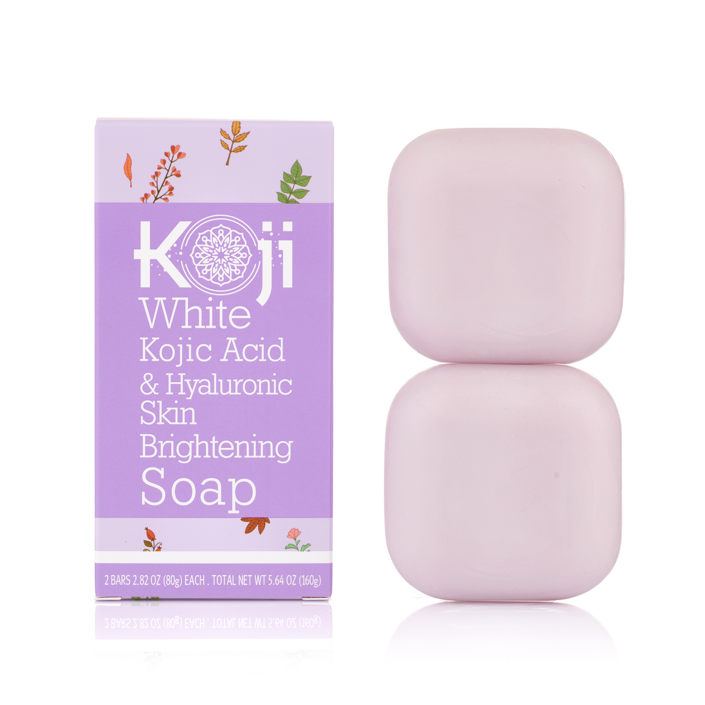 Kojic Acid & Hyaluronic Acid Brightening Soap (2 Bars)