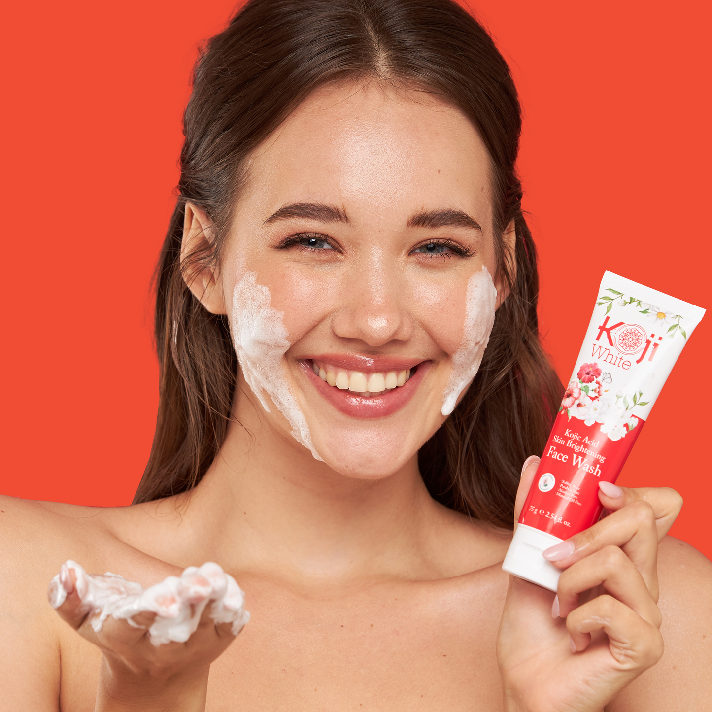 Kojic Acid Skin Brightening Face Wash (1 Tube)