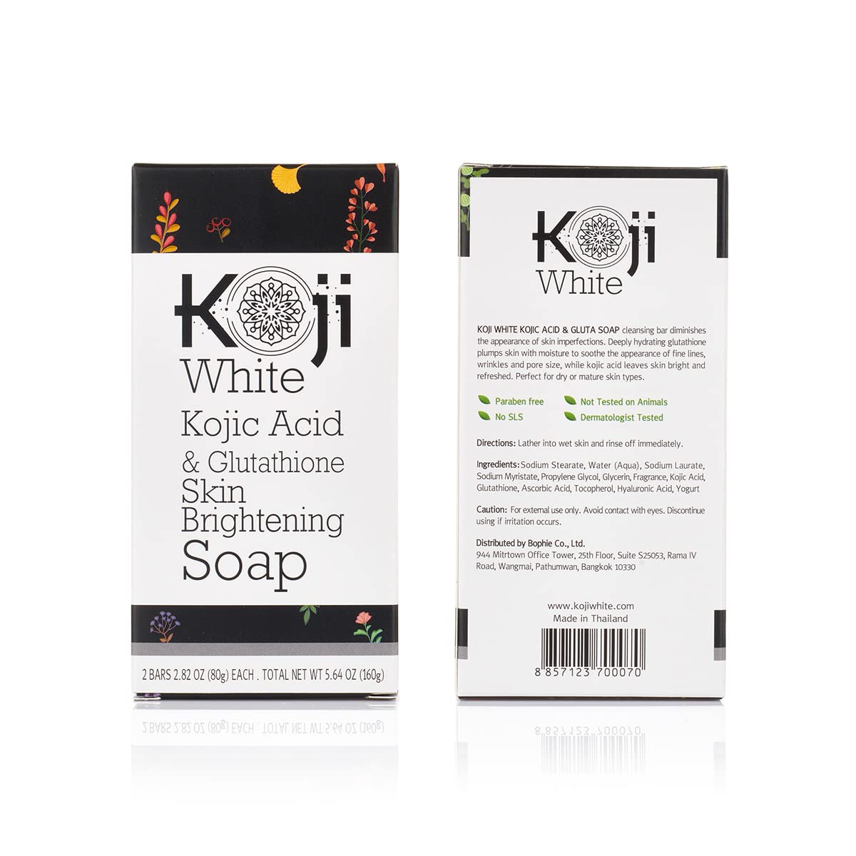 Kojic Acid & Glutathione Skin Brightening Soap (2 Bars)