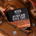 Koji White African Black Soap Bar (2 Bars) - Koji White