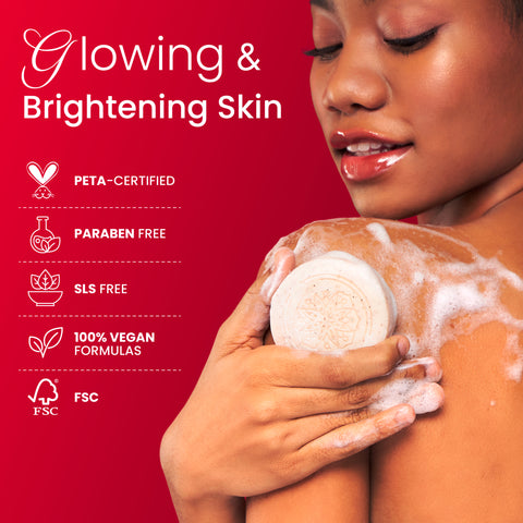 Koji White Kojic Acid Bump Eraser Body Scrub Soap (2 Bars) - Koji White