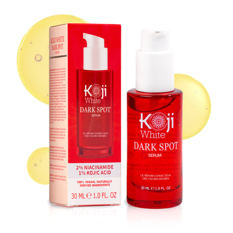 Koji White Dark Spot Brightening Serum with X8 Pure Hyaluronic Acid From Korean,Skin Care Product 1 Fl Oz