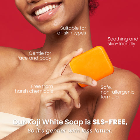 Koji White Kojic Acid Dark Spot Corrector Soap (2Bars) - Koji White