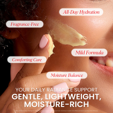 Koji White Radiant Tone Correcting Cream - Face Moisturizer, Unscented, Vegan, 30 g (1.05 Oz) - Koji White