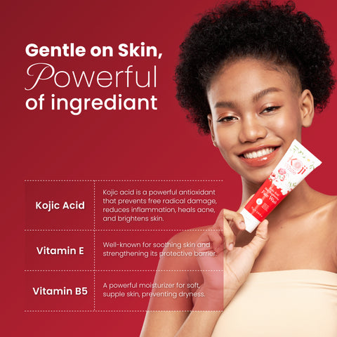 face wash with glutathione and kojic acid Kojic Acid Skin Brightening Face Wash