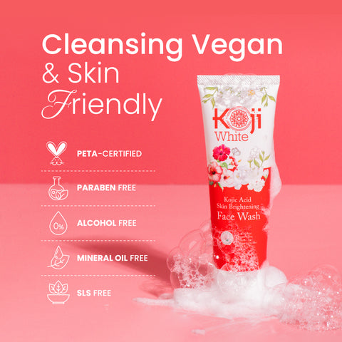 Kojic Acid Skin Brightening Face Wash (1 Tube)