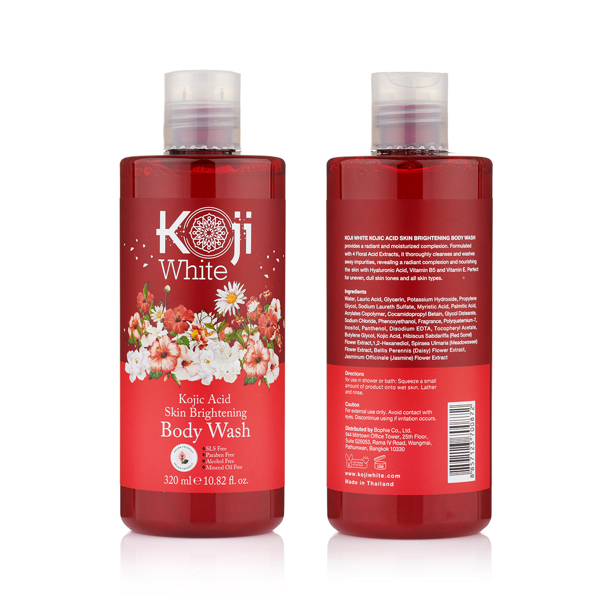 Koji White Kojic Acid Skin Brightening Body Wash