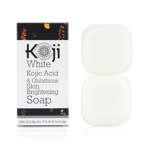 Kojic Acid & Glutathione Skin Brightening Soap (2 Bars) | Koji White Kojic Acid & Glutathione Skin Brightening Soap (2 Bars) | Koji White