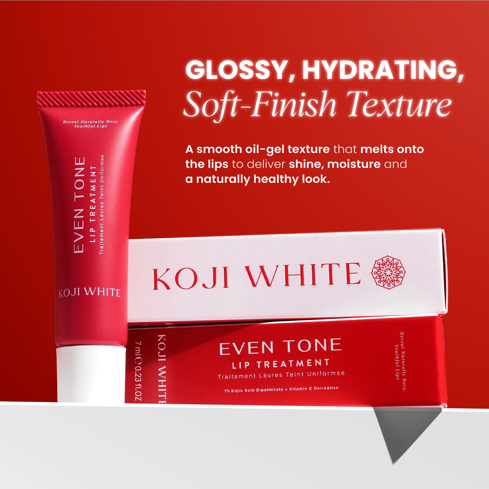 lip balm with kojic acid and vitamin c The Derma Co 1% For Dark & Pigmented Lips - 4G Off White Kojic acid visible sun damage The Derma Co Kojic Acid