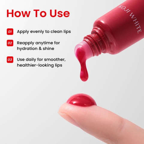 Koji White Lip Discoloration Treatment Moisturizer & Hydrating Lip Balm  0.23 Fl Oz