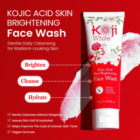 Kojic Acid Skin Brightening Face Wash