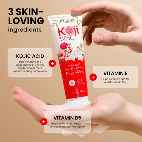 Kojic Acid Skin Brightening Face Wash