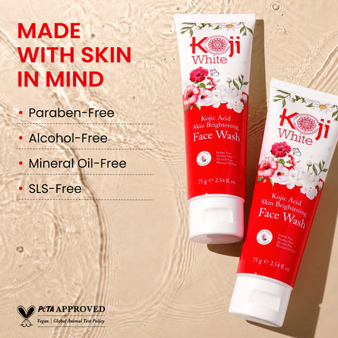 Kojic Acid Skin Brightening Face Wash