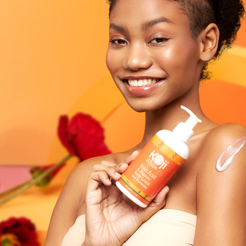 Kojic Acid & Papaya Skin Brightening Body Lotion (2 Bottles) - Koji White