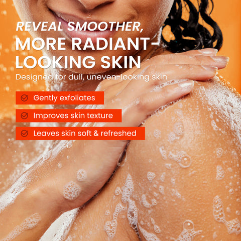 Two bars of Kojiwhite Kojic Acid and Papaya Skin Brightening Soap, showing fresh soap with papaya slices and bright packaging.