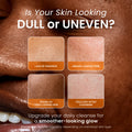 Two bars of kojiwhite Kojic Acid and Vitamin C skin brightening soap, showcasing the soap's packaging and fresh appearance.