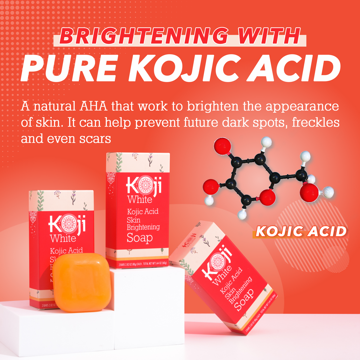 Pure Kojic Acid Skin Brightening Soap