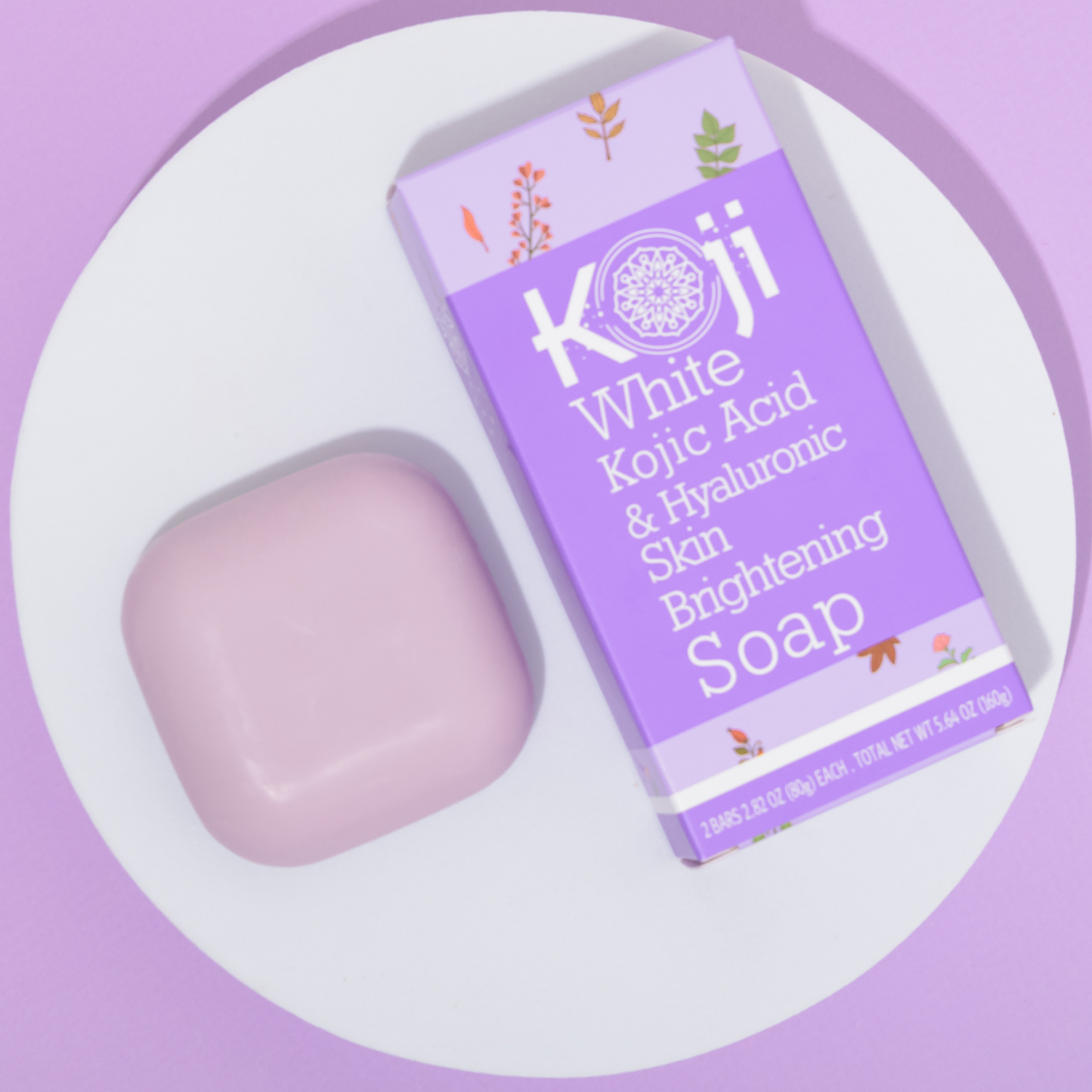 Koji White Kojic Acid & Hyaluronic Acid Brightening Soap