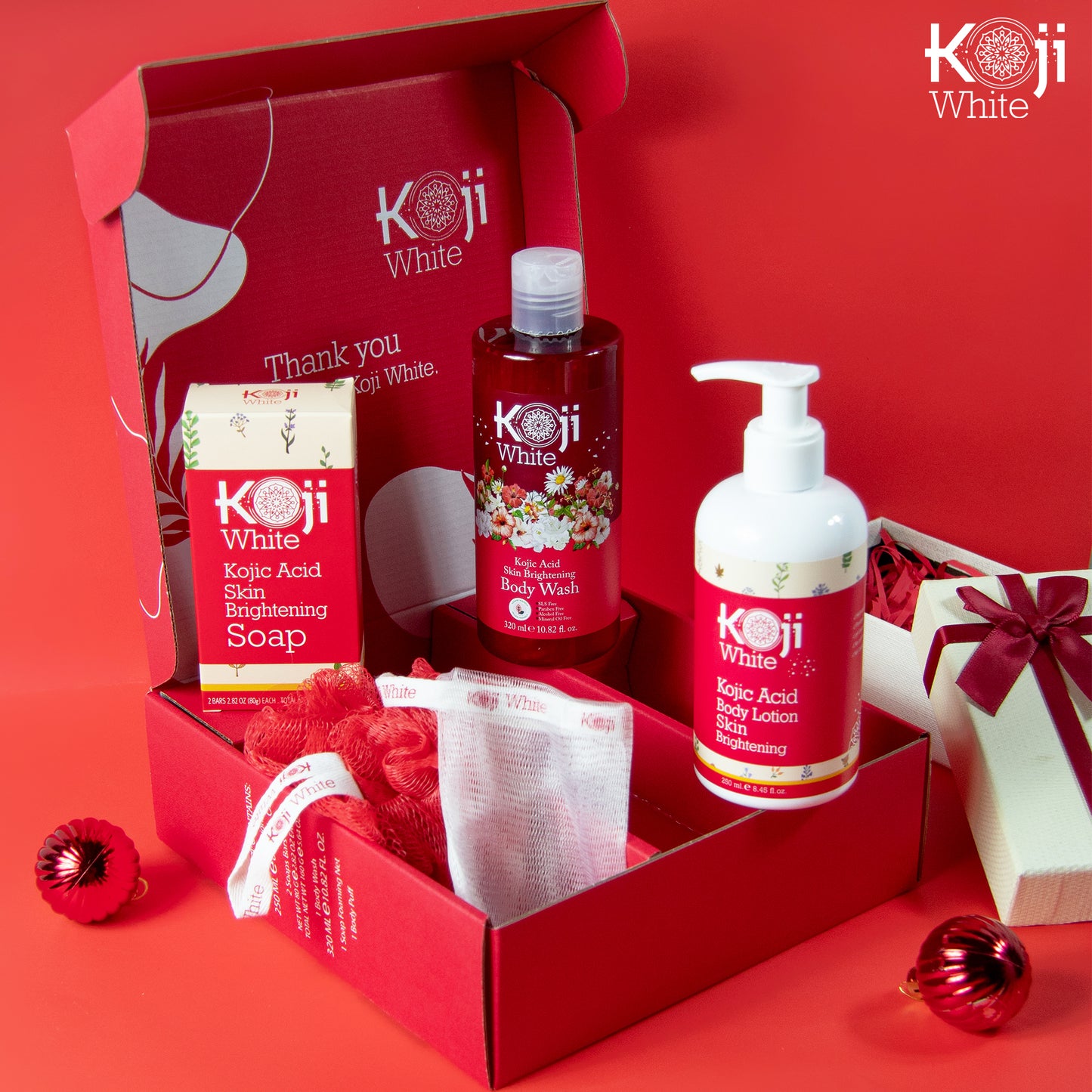 Premium Box Set - Body Wash, Soap Bar and Body Lotion