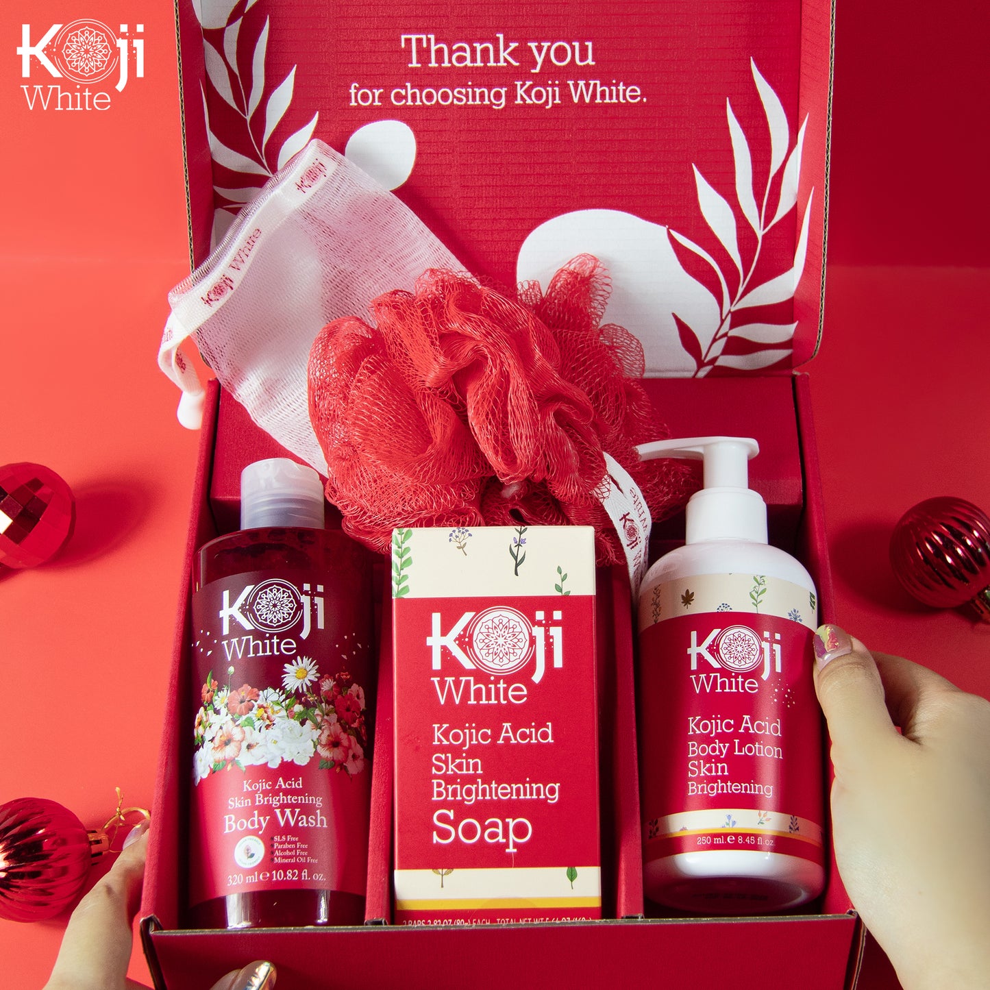 Premium Box Set - Body Wash, Soap Bar and Body Lotion